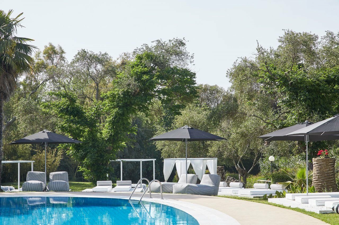 Mr And Mrs White Corfu Couples Retreat Adults Only Hotell Acharavi  Exteriör bild